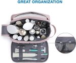 BAGSMART Toiletry Bag for Men, Travel Toiletry Organizer Dopp Kit Water-resistant Shaving Bag for Toiletries Accessories, Black - Image 3